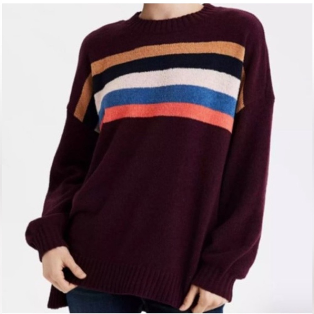 American Eagle Oversized Chenille Sweater Size XS